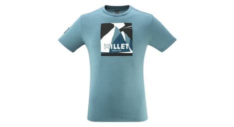 millet heritage kurzarm t shirt blau von Millet