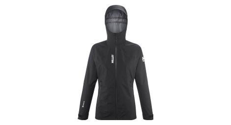 wasserdichte jacke fur damen millet seneca gore tex 3l schwarz von Millet