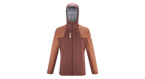 wasserdichte jacke millet fitz roy braun herren von Millet