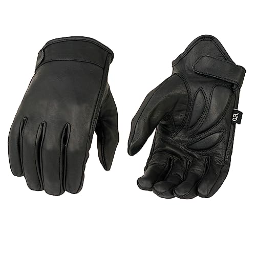 Milwaukee MG7510-BLK-2X Herren Sommer Cruising Handschuhe (Schwarz, XX-Large) von Milwaukee Leather