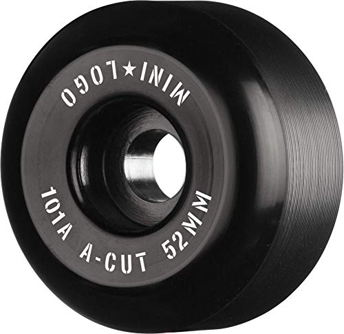 Mini-Logo Skateboard Rollen A-Cut #3 101A, Größe:52, Farben:Black von Mini Logo