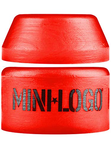 Mini-Logo Skateboard Zubehör 100A Red Hard Pack Bushings von Mini Logo