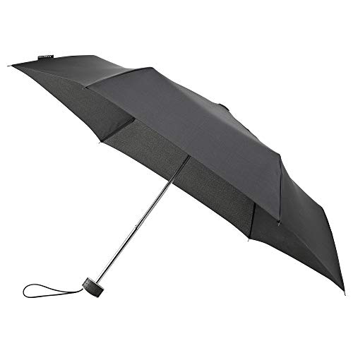 Mini max Parapluie de poche compact et léger pliant - Résistant au Vent Noir Regenschirm, 22 cm, 90 liters, Schwarz (Noir) von Impliva