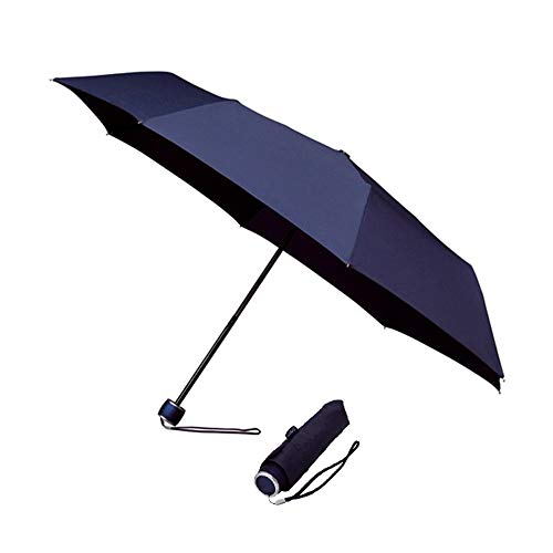 Mini max Parapluie pliant - Résistant au Vent Bleu Marine Regenschirm, 25 cm, Blau (Bleu Marine) von Impliva