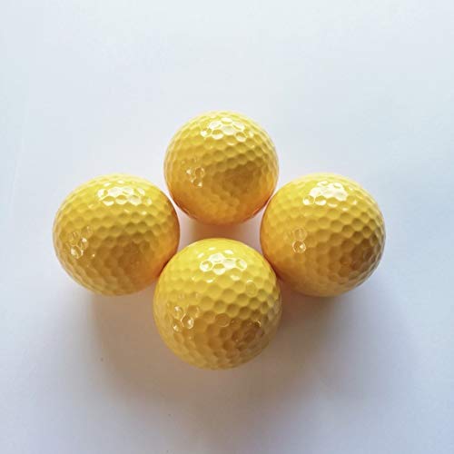 Adventure Golfbälle gelb, Minigolfbälle 4 Stück von Minigolfanlage Würzburg