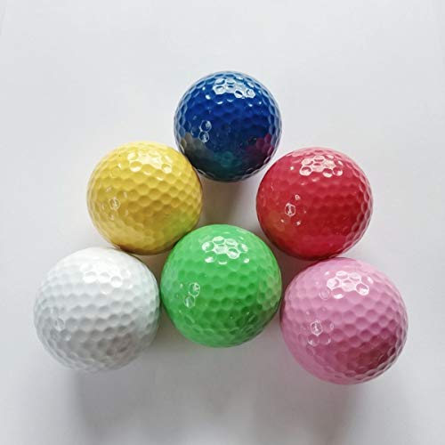 Adventure Golfbälle in versch. Farben, Minigolfbälle 6 Stück von Minigolfanlage Würzburg