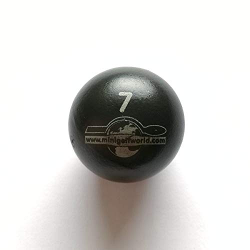 Minigolfball Nr. 7, Spezialball für Hobbyspieler von Minigolfanlage Würzburg