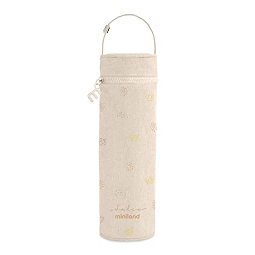 Miniland Thermibag Vanilla 500 ml Isoliertasche mit Tragegriff zum einfachen Aufhängen und Transportieren, ideal für Flaschen oder Thermoskannen, Kollektion Dolce von Miniland