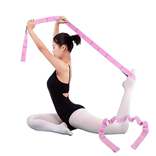 Yoga Stretching Bands –Yoga Gurt Segmentierte Stretching Bands für Stretching, Training, Pilates, Tanz und Gymnastik, Krafttraining, Fitness von Minmex