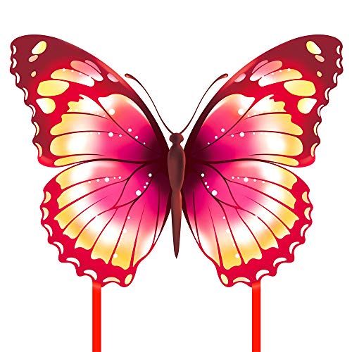 Mint's Colorful Life Schmetterling Drachen flugdrachen für Kinder und Erwachsene (Rosa) von Mint's Colorful Life