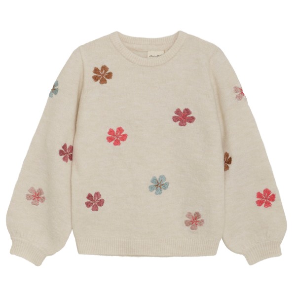 Minymo - Girl's Pullover Knit - Pullover Gr 116 beige von Minymo