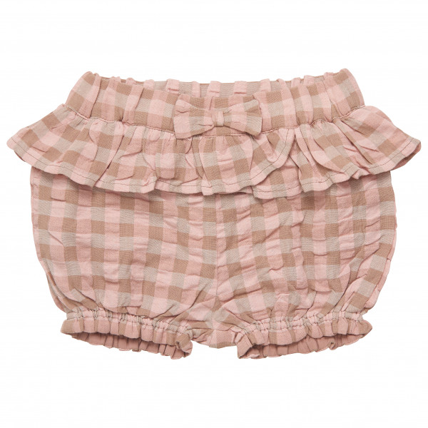 Minymo - Girl's Shorts Check - Shorts Gr 50 rosa von Minymo