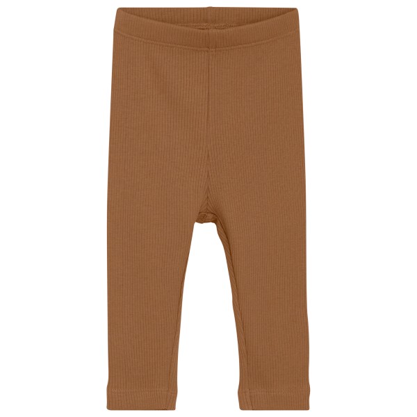Minymo - Kid's Leggings Rib - Leggings Gr 92 braun von Minymo
