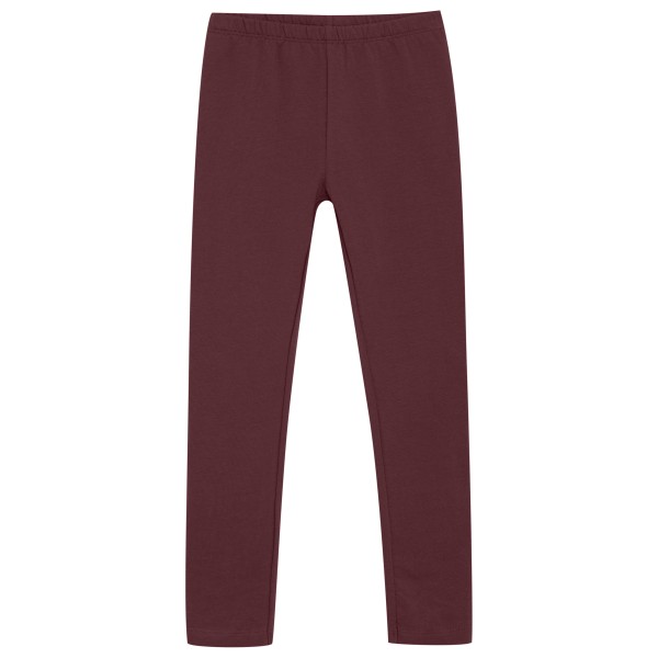 Minymo - Kid's Leggings Sweat - Leggings Gr 128 rot von Minymo