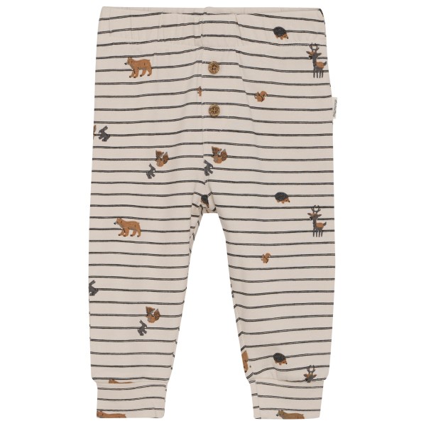 Minymo - Kid's Pants AOP - Freizeithose Gr 68 beige/grau von Minymo