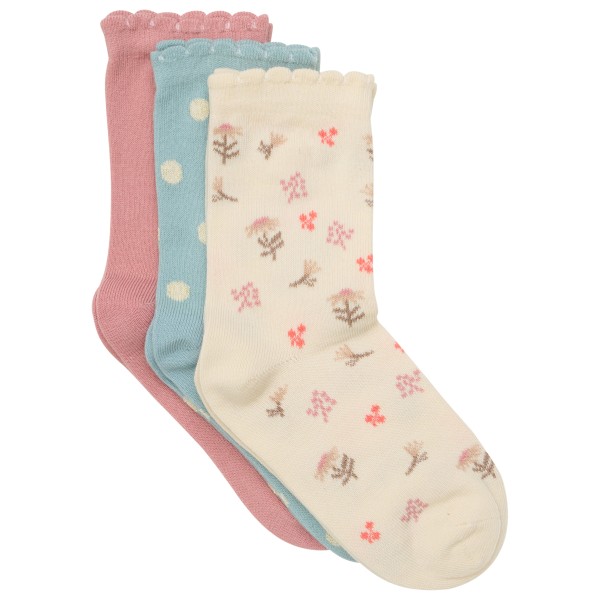 Minymo - Kid's Socks No. 124062 3-Pack - Multifunktionssocken Gr 31-34 beige von Minymo