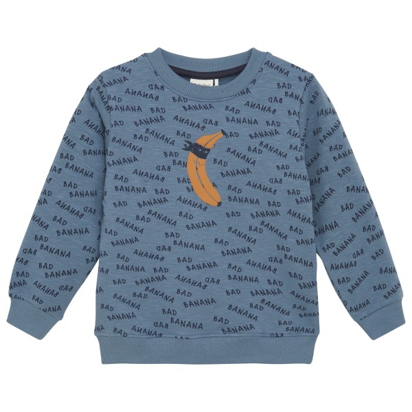 Minymo - Kid's Sweatshirt L/S AOP - Pullover Gr 152 grau von Minymo