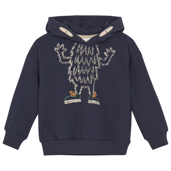 Minymo - Kid's Sweatshirt L/S No. 134014 - Hoodie Gr 122 blau von Minymo