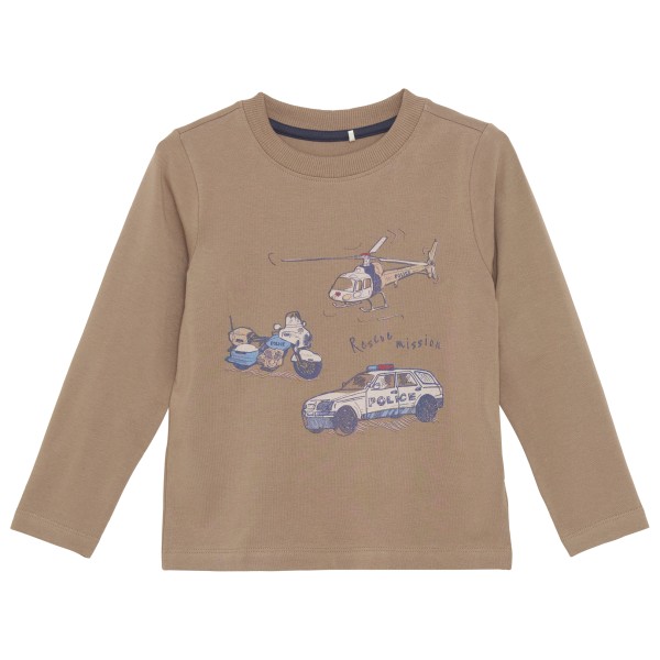 Minymo - Kid's T-Shirt L/S - Longsleeve Gr 98 beige von Minymo