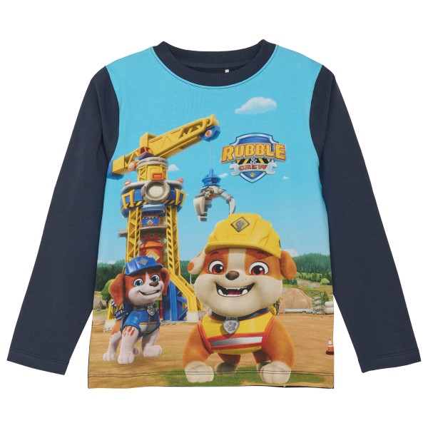 Minymo - Kid's T-Shirt L/S No. 6693 - Longsleeve Gr 92 blau von Minymo