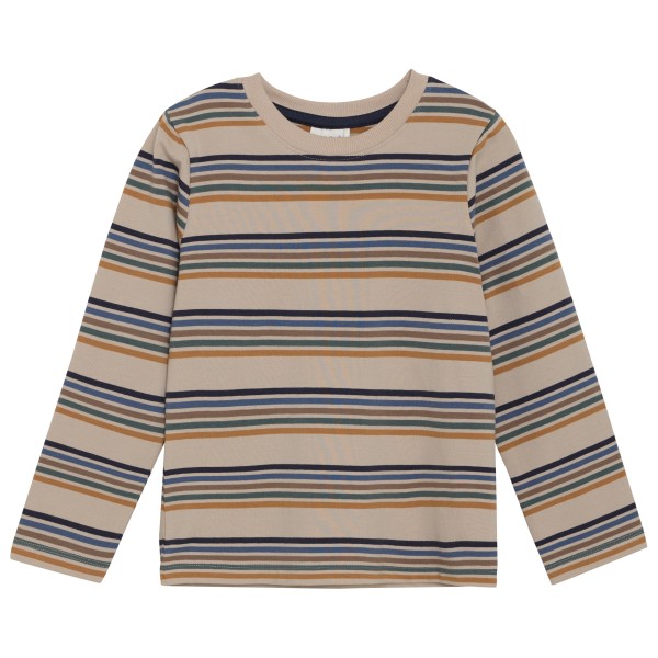 Minymo - Kid's T-Shirt L/S Y/D No. 134006 - Longsleeve Gr 92 grau von Minymo