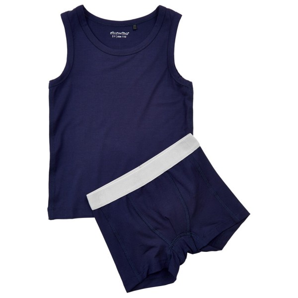 Minymo - Kid's Underwear Set No. 4876 - Alltagsunterwäsche Gr 92 blau von Minymo