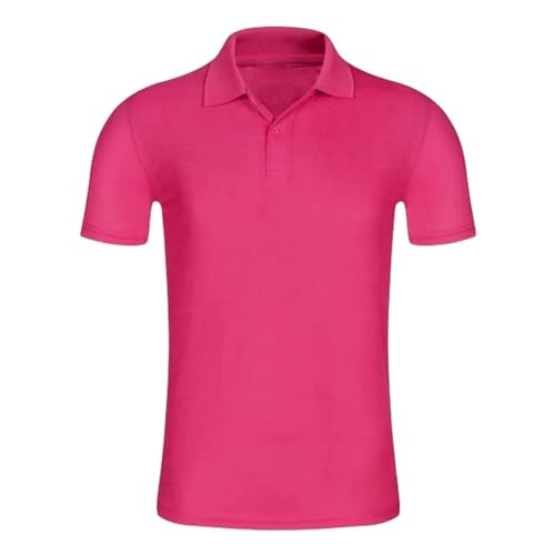 MiqiZWQ T-Shirts für Herren Sommerhemd Modische Männer Coole Und Atmungsaktive Kurzarmhemd Top Casual Company Group Kleidung Großgröße-Rot-3Xl von MiqiZWQ