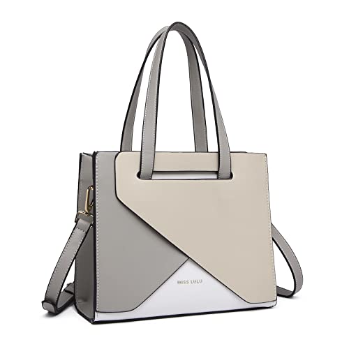 Miss Lulu Schultertaschen für Damen Tasche damen Handtasche für Frauen Mode Umhängetasche Prägnante Farbstiche Schultertasche von Miss Lulu