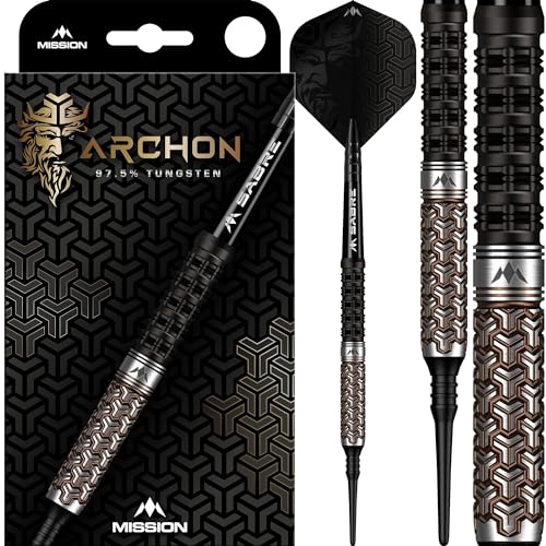 Mission Archon Black & Bronze Softdarts 97,5% 18 Gramm von Mission Darts