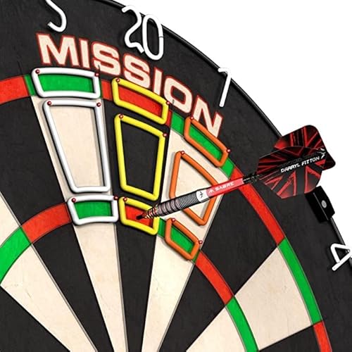 Mission Darryl Fitton's Accuracy Trainer Dartboard von Mission Darts