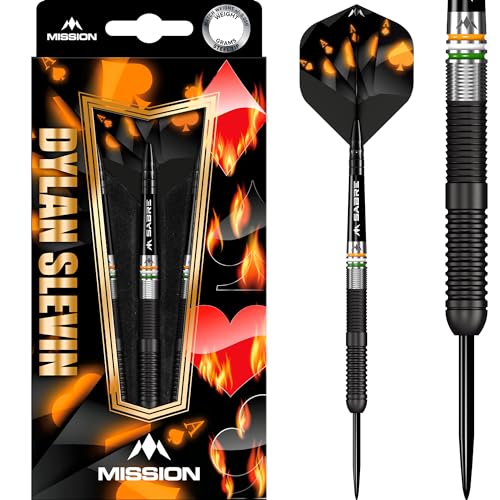 Mission Dylan Slevin 90% - Steeldarts 21 Gramm von Mission Darts