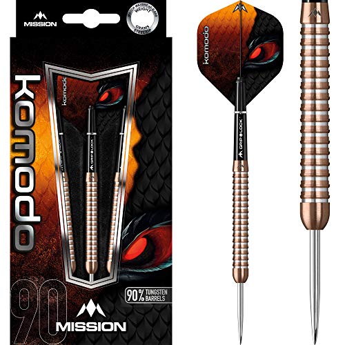 Mission Komodo RX M3 90% - Steeldarts 25 Gramm von Mission Darts