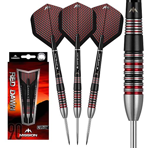 Mission Red Dawn M2 90% - Steeldarts 24 Gramm von Mission Darts