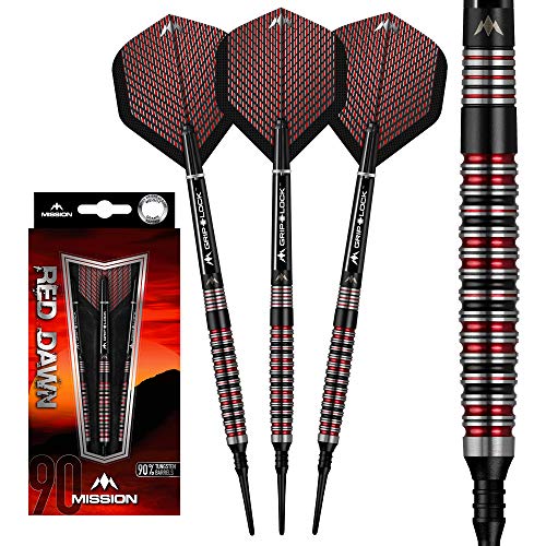 Mission Red Dawn M3 90% Softdarts 20 Gramm von Mission Darts