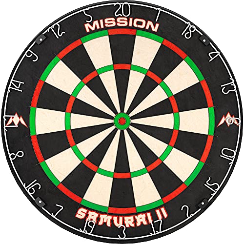 Mission Samurai II - Profi-Dartboard von Mission Darts