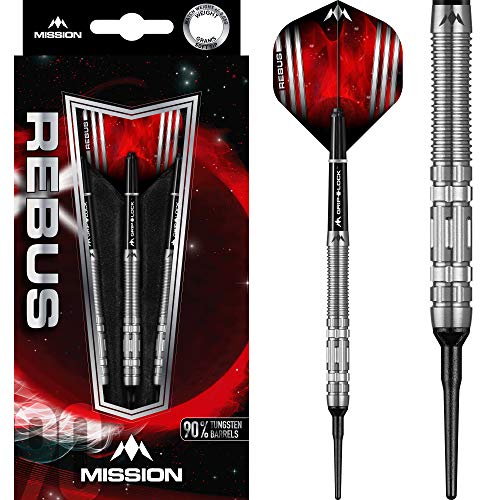 Soft Mission Rebus M1 Darts 90% Tungsten Darts 20 Gramm von Mission Darts