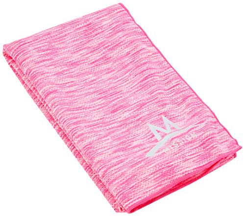 MISSION Tech Knit Towel – Handtuch für Herren, Rosa, Größe OSFM von Mission Darts
