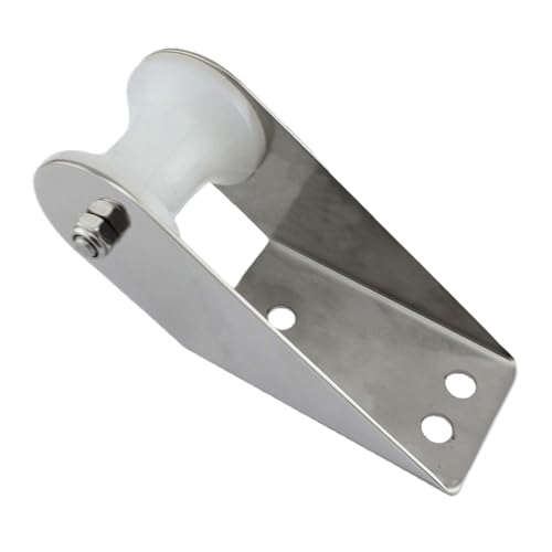 Missmisq Boot Ankerrolle Halterung | Buganker Roller Bracket Hochbelastbar - Edelstahl Kajak Kanu Segelboote Bootsausrustung von Missmisq