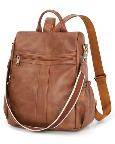 MISSNINE Damen Rucksack Klein Soft Pu Leder Rucksäcke Schultaschen von Missnine