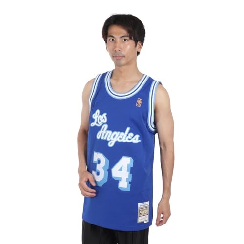 Mitchell and Ness O`Neal Royal #34 Lakers Swingman Jersey (18013-LALROY96SON), königsblau, Large von Mitchell & Ness
