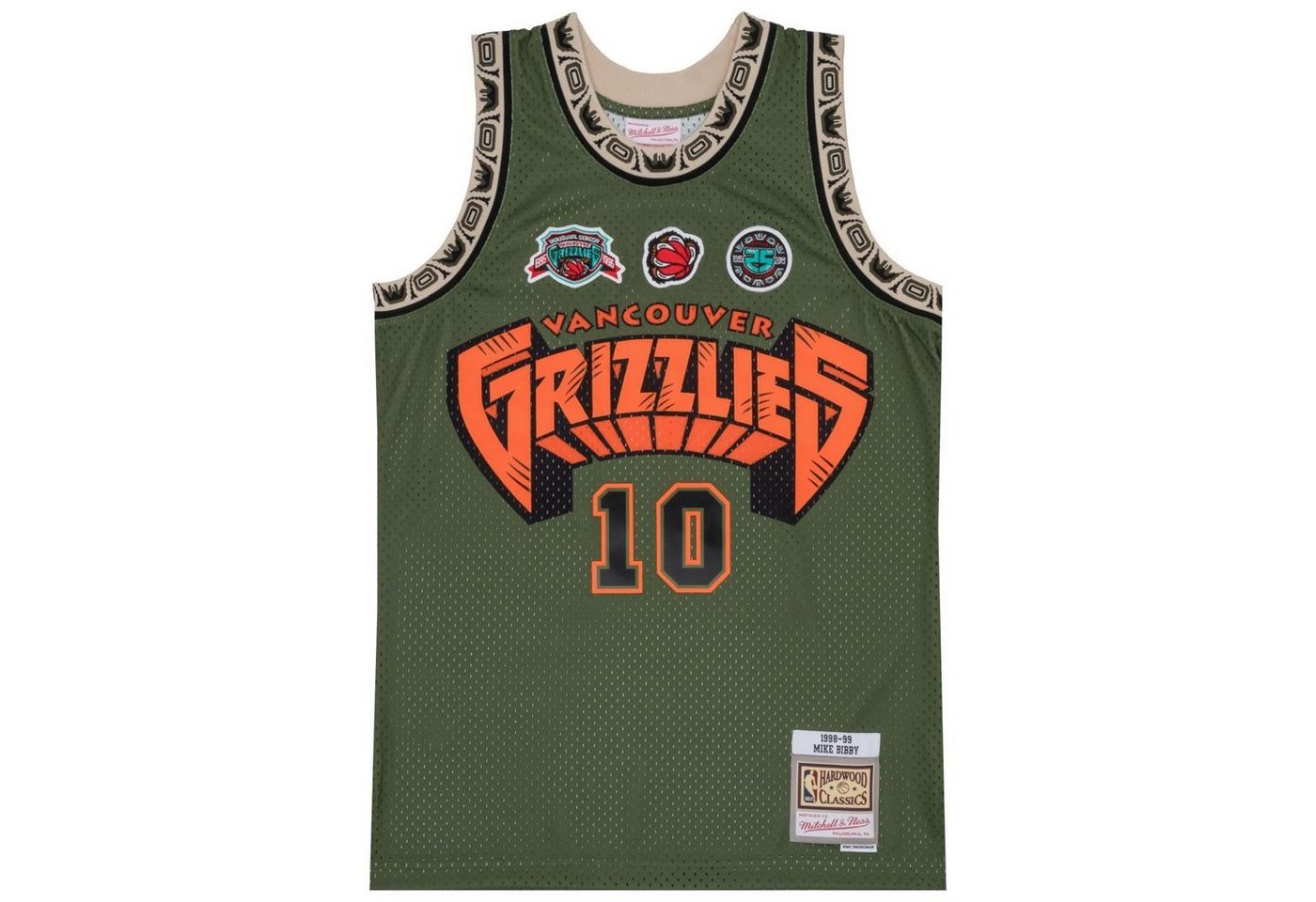 Mitchell & Ness Basketballtrikot Mike Bibby Vancouver Grizzlies FLIGHT Swingman Jer von Mitchell & Ness