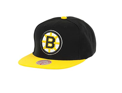 Mitchell & Ness Boston Bruins NHL Team 2 Tone Snapback Cap Kappe Basecap von Mitchell & Ness