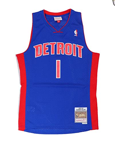 Mitchell & Ness Chauncey Billups #1 Detroit Pistons NBA Swingman 2.0 - XXL von Mitchell & Ness