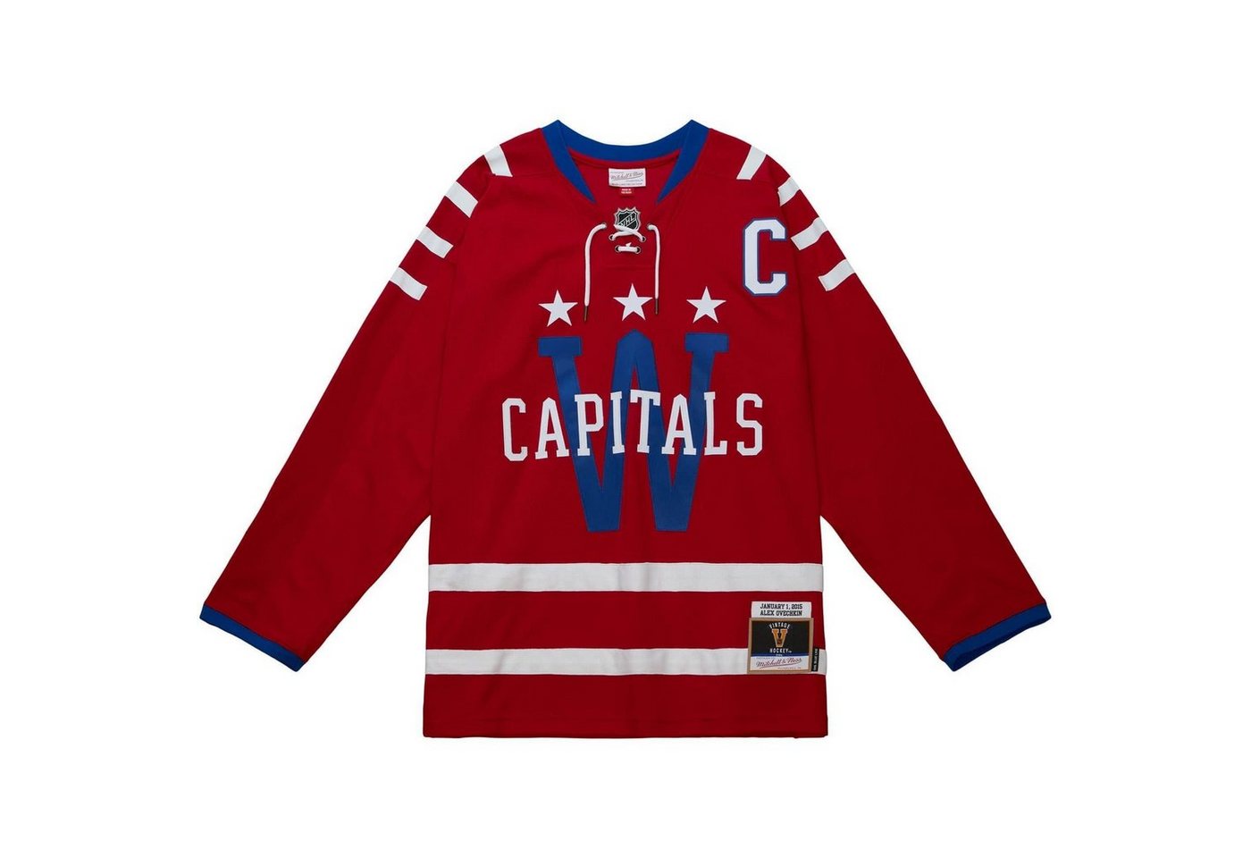 Mitchell & Ness Eishockeytrikot Line Alexander Ovechkin Washington Capitals 2015 von Mitchell & Ness