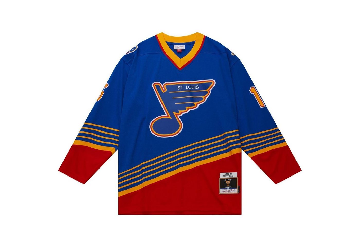 Mitchell & Ness Eishockeytrikot Line Brett Hull St. Louis Blues 1995 Jersey von Mitchell & Ness