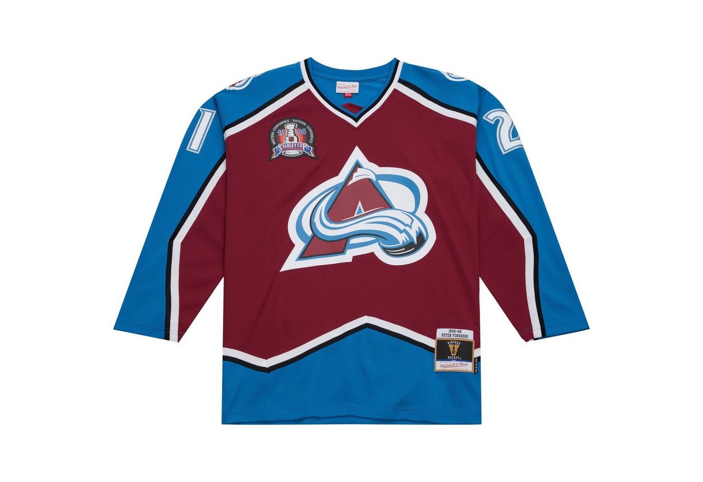 Mitchell & Ness Eishockeytrikot Line Peter Forsberg Colorado Avalanche 1995 Jers von Mitchell & Ness