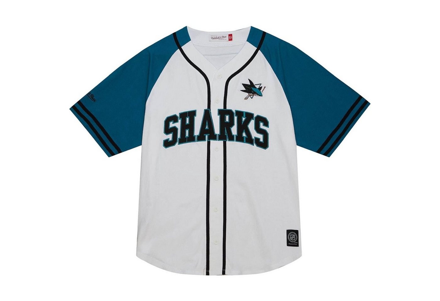 Mitchell & Ness Eishockeytrikot Practice Day Jersey San Jose Sharks von Mitchell & Ness