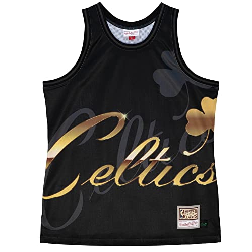 Mitchell & Ness M&N Big Face 4.0 Fashion Tank Top Jersey Boston Celtics - M von Mitchell & Ness