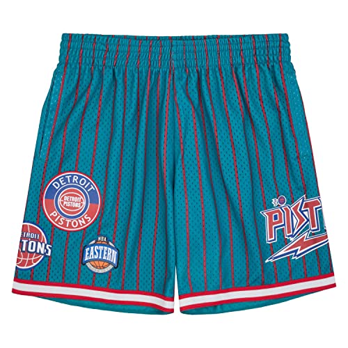 Mitchell & Ness M&N Detroit Pistons City Collection Basketball Shorts - XL von Mitchell & Ness