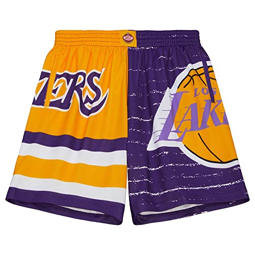 Mitchell & Ness M&N Los Angeles Lakers JUMBOTRON 3.0 Basketball Shorts - M von Mitchell & Ness